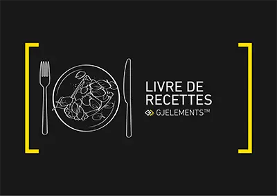 Ebook livre de recettes GJELEMENTS.