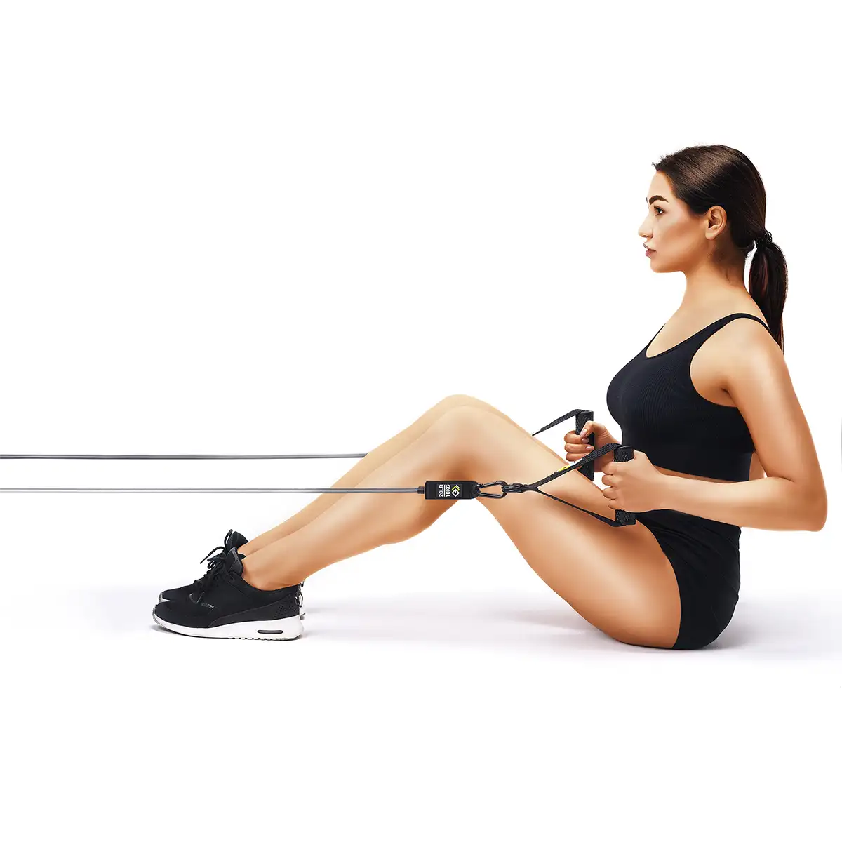 Exercice de musculation avec un élastique - Renfort musculaire 26